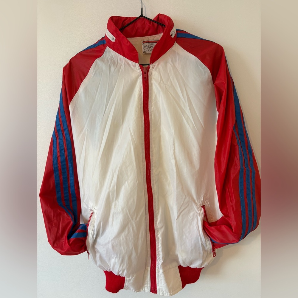 * 3 FOR $20 * Vintage Palmax Windbreaker | Hidden Hood | Size XL (Fits M/L)